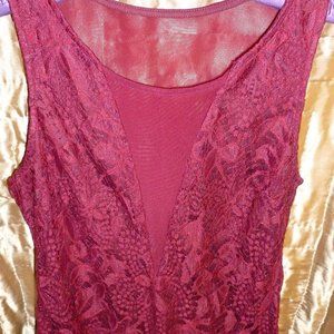 NWOT Bailey Blue Sexy Fitted Dress w/Asym Hem